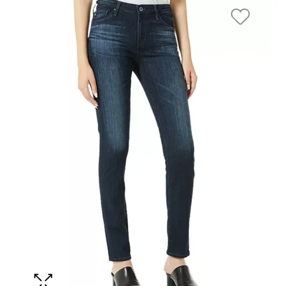 AG ADRIANO GOLDSCHMIED THE FARRAH SKINNY HIGH RISE JEANS SIZE 28R - Picture 1 of 11